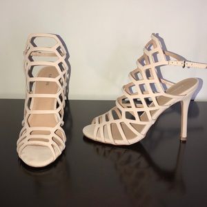 Gorgeous cage heels from Express